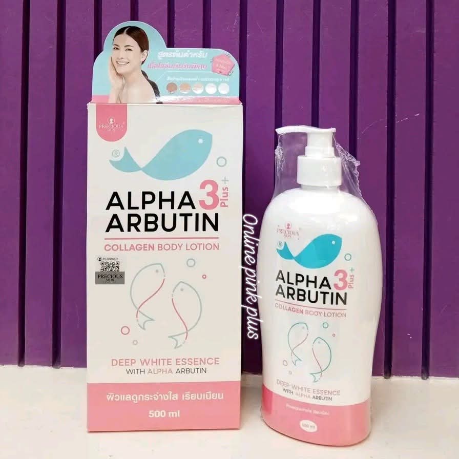 Precious Skin Alpha Arbutin 3 Plus+ Collagen Body Precious Skin Alpha Arbutin 3 Plus+ Collagen Body Lotion
